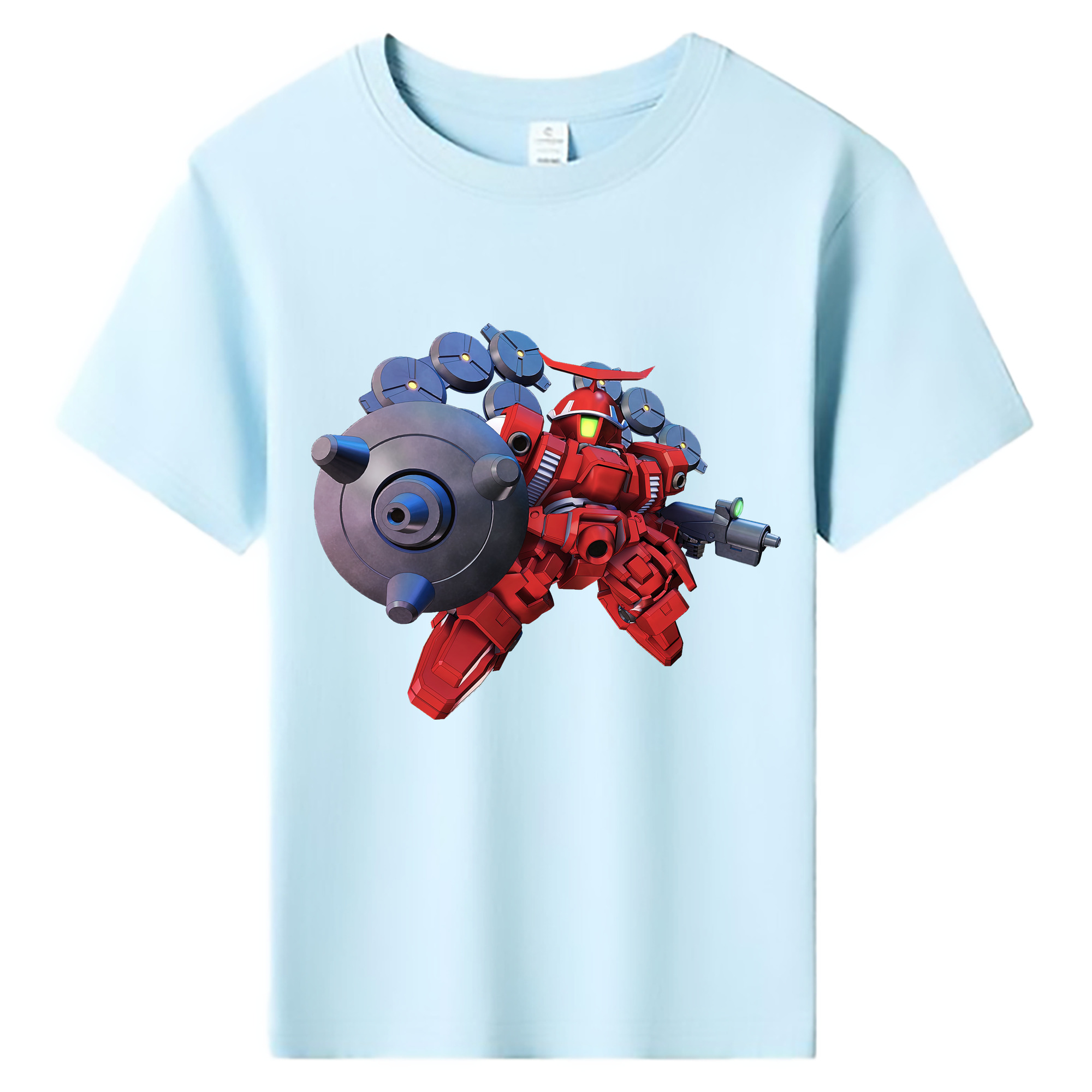 （画像用） 機動戦士ガンダム Mobile Suit Gundam 綿100％キッズTシャツ（フロントプリント）